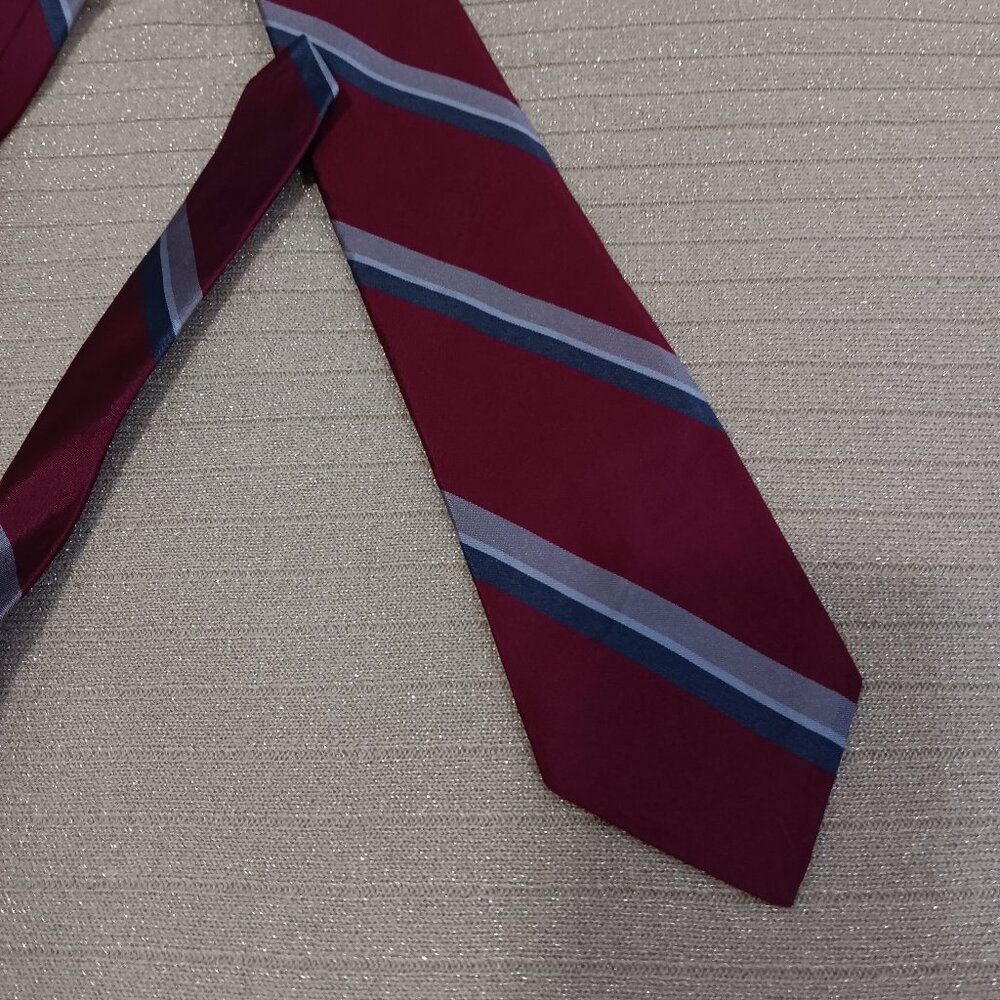 CHRISTIAN DIOR Silk Tie men`s made in USA fabric woven Italy